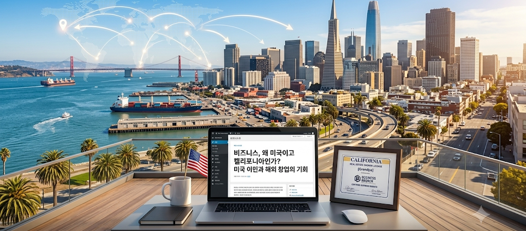 비즈니스, 왜 미국이고 캘리포니아인가? 미국 이민과 해외 창업의 기회